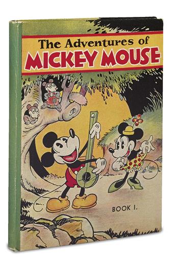 (CHILDRENS LITERATURE.) DISNEY STUDIOS, WALT. Adventures of Mickey Mouse. Book I.